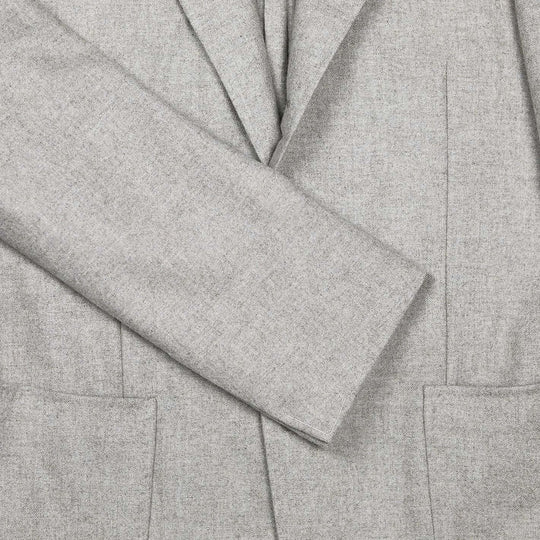 Beige Pure Cashmere Blazer