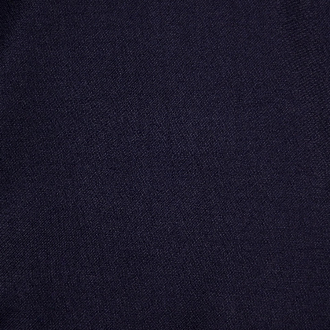 Navy Reversible Wool & Polyester Lightweight Gilet