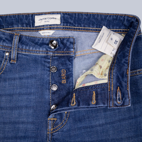 Blue Wash Slim Fit Denim