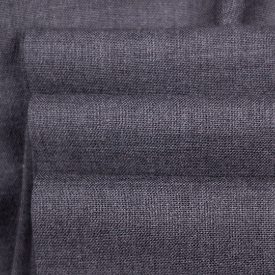 Mid Grey Tropical Wool Trousers