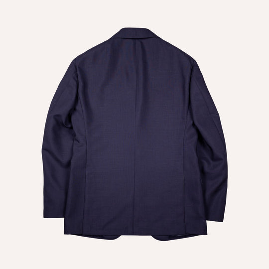 Navy Wool Mohair Summer Suit