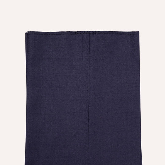 Navy  S120 Twill Wool Suit - Black Line
