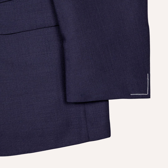 Navy Wool Mohair Summer Suit