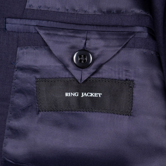 Navy Wool Mohair Summer Suit