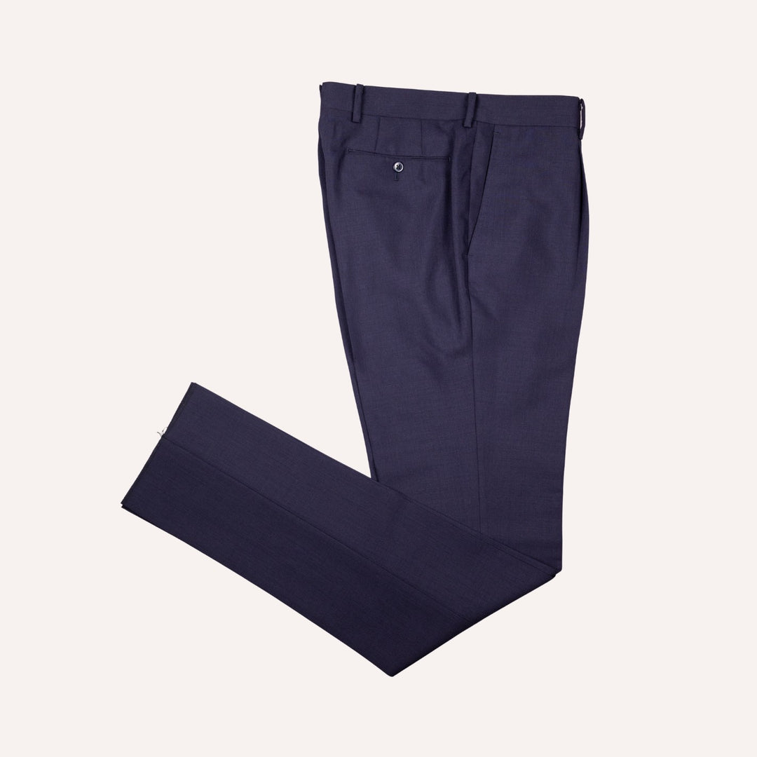 Navy Wool Mohair Summer Suit
