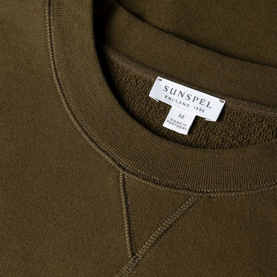Loden Green Loopback Sweatshirt