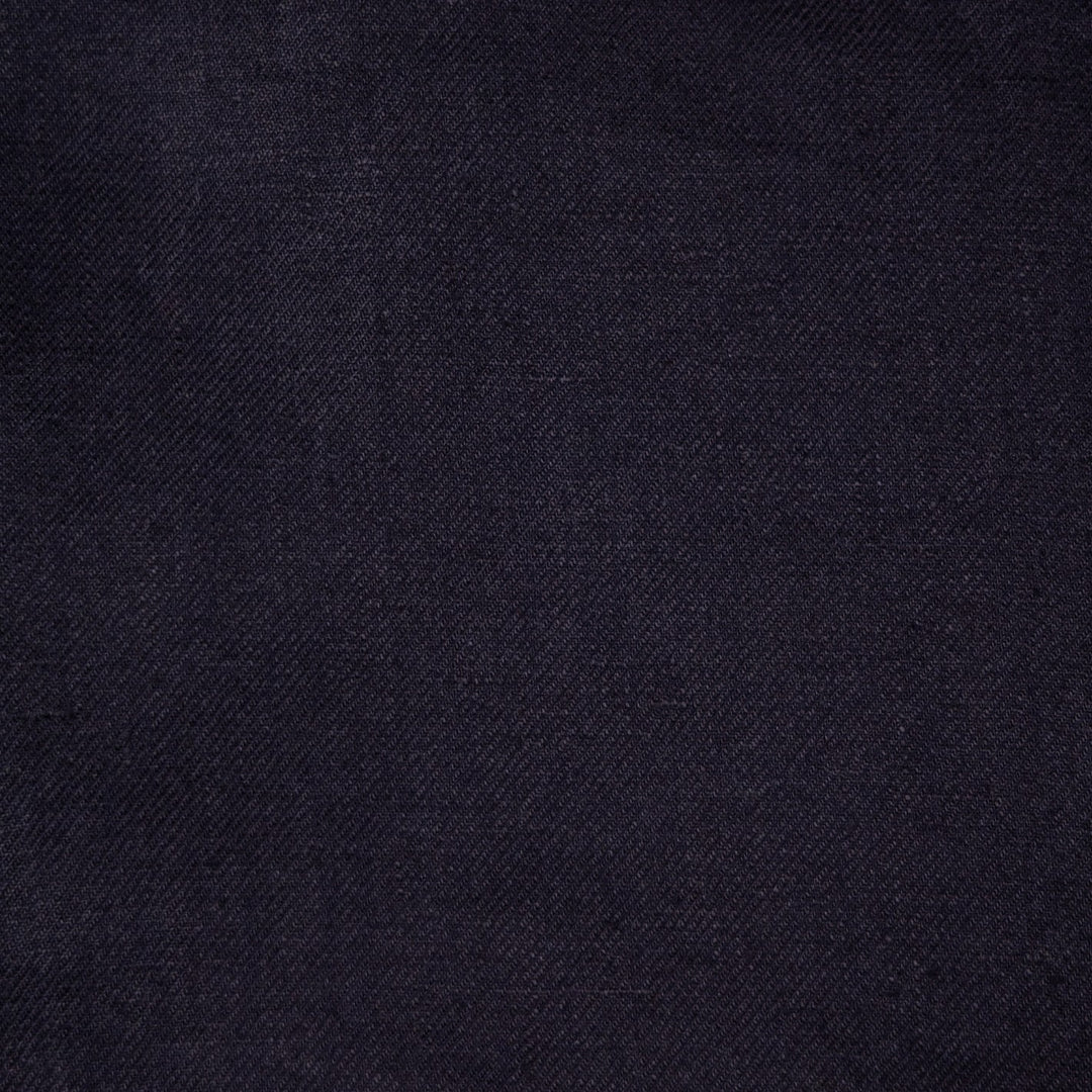 Dark Navy Linen Nehru Jacket