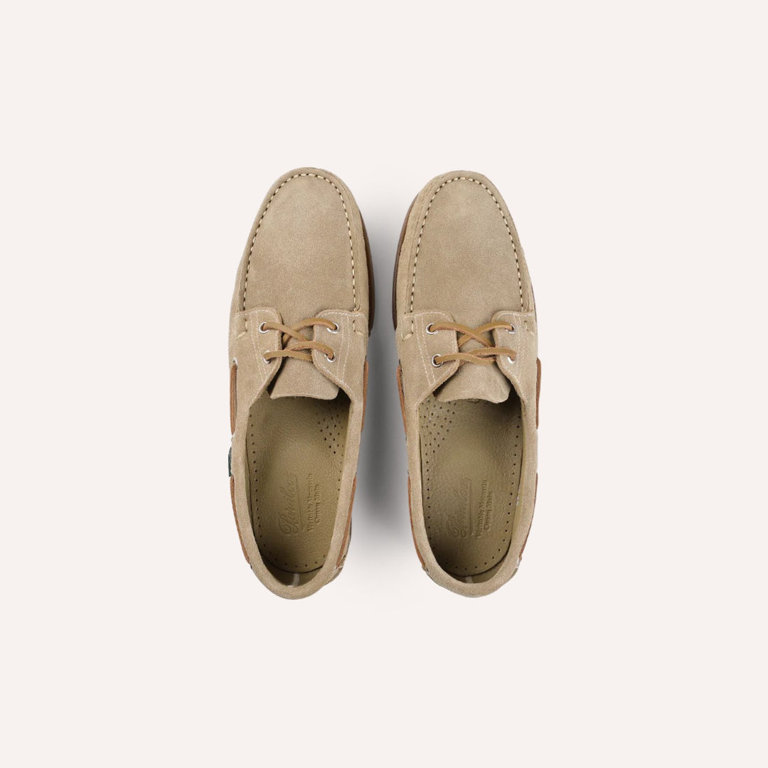 Sand Suede Barth Boat Shoes