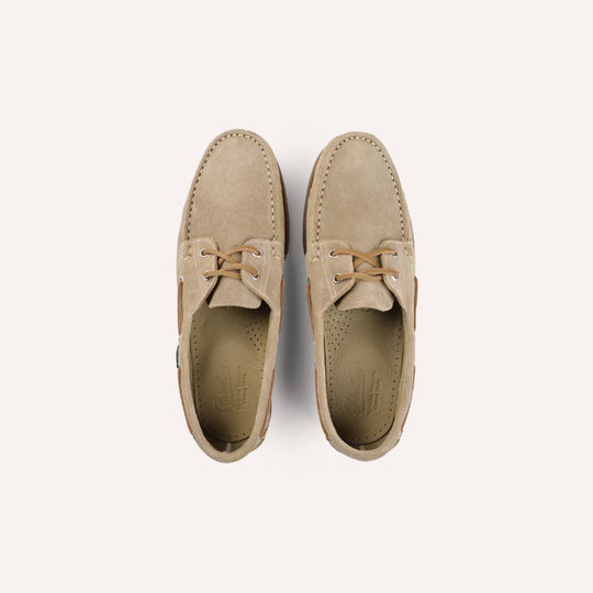 Sand Suede Barth Boat Shoes