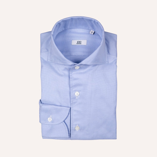 Light Blue One Piece Oxford Shirt