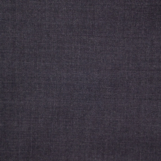 Charcoal Grey S120 Twill Wool Suit - Black Line