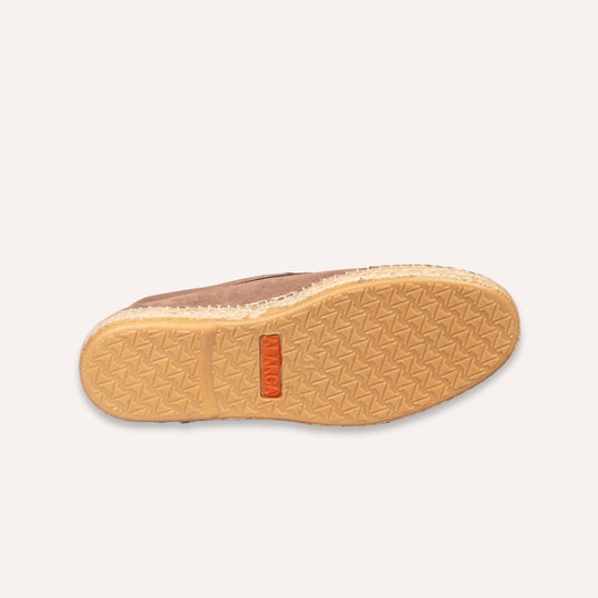 Taupe Suede Espadrilles