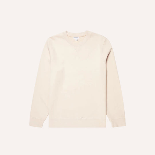 Light Sand Loopback Sweatshirt