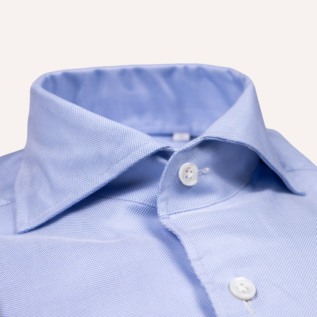 Light Blue One Piece Oxford Shirt