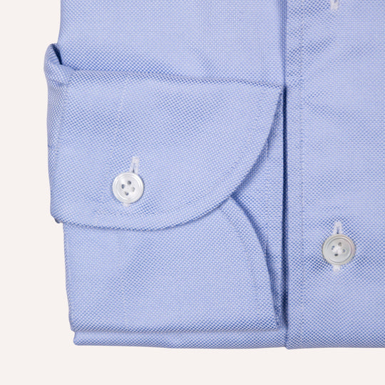 Light Blue One Piece Oxford Shirt