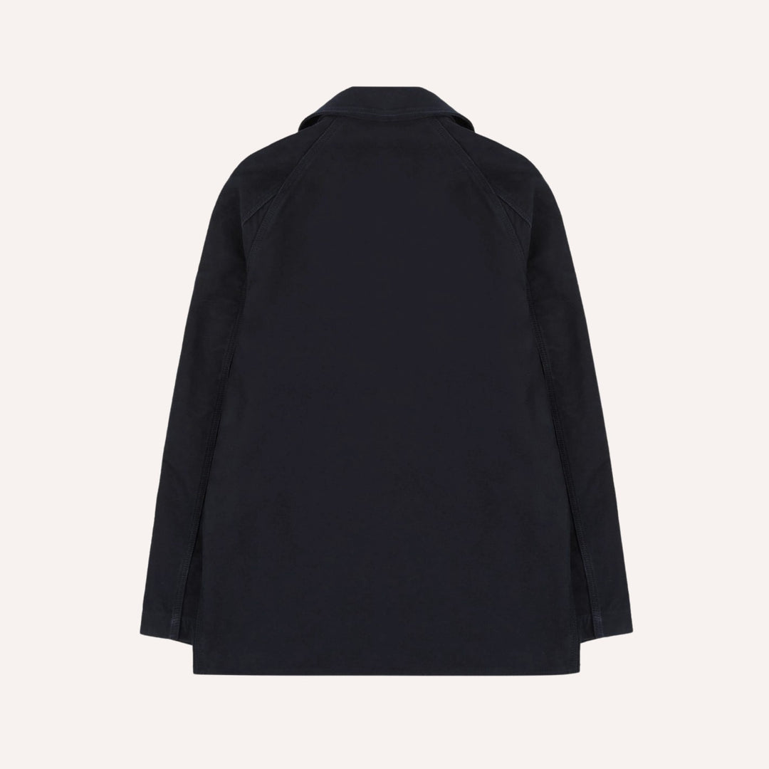 Navy Moleskin Raglan Work Coat