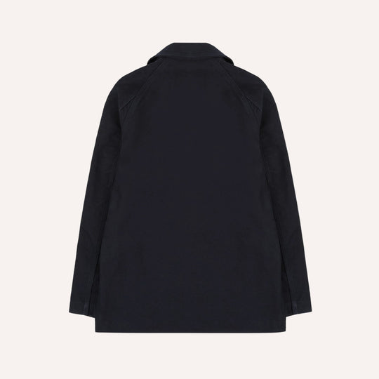 Navy Moleskin Raglan Work Coat