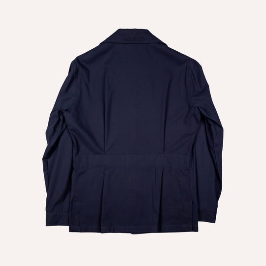 Navy Cotton Desert Jacket