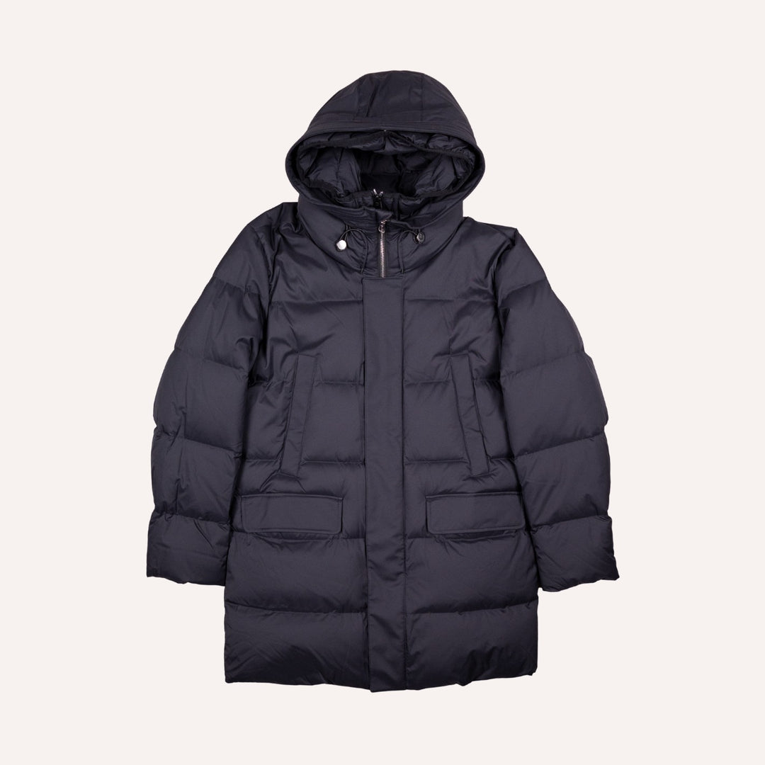 Navy Down Padded Jacket