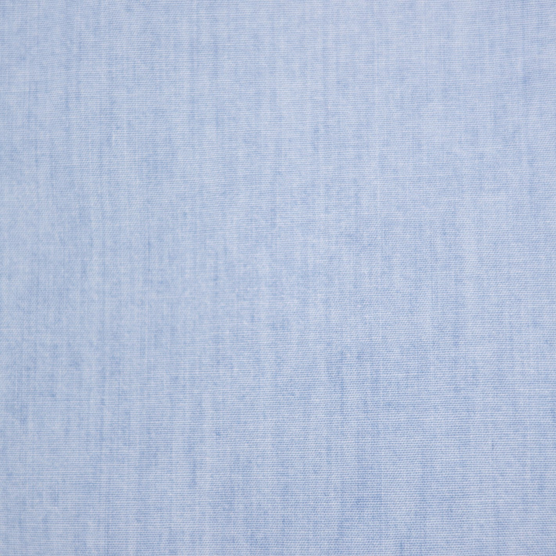 Light Blue Chambray Western Shirt