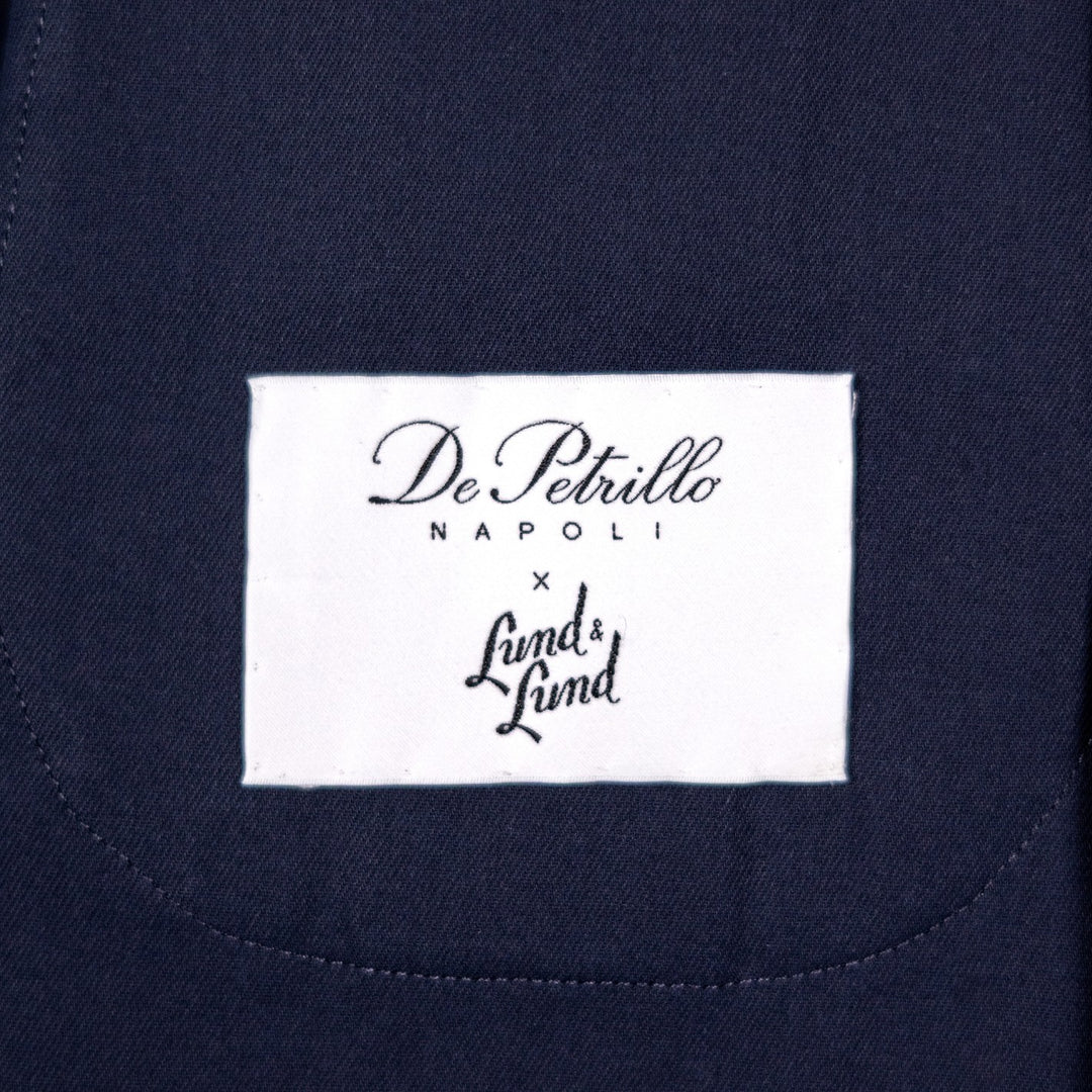 Navy Cotton Desert Jacket