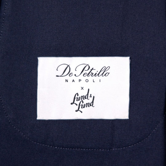 Navy Cotton Desert Jacket