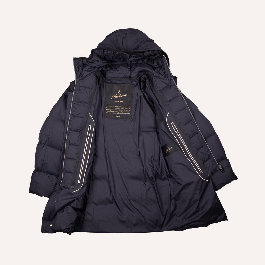 Navy Down Padded Jacket