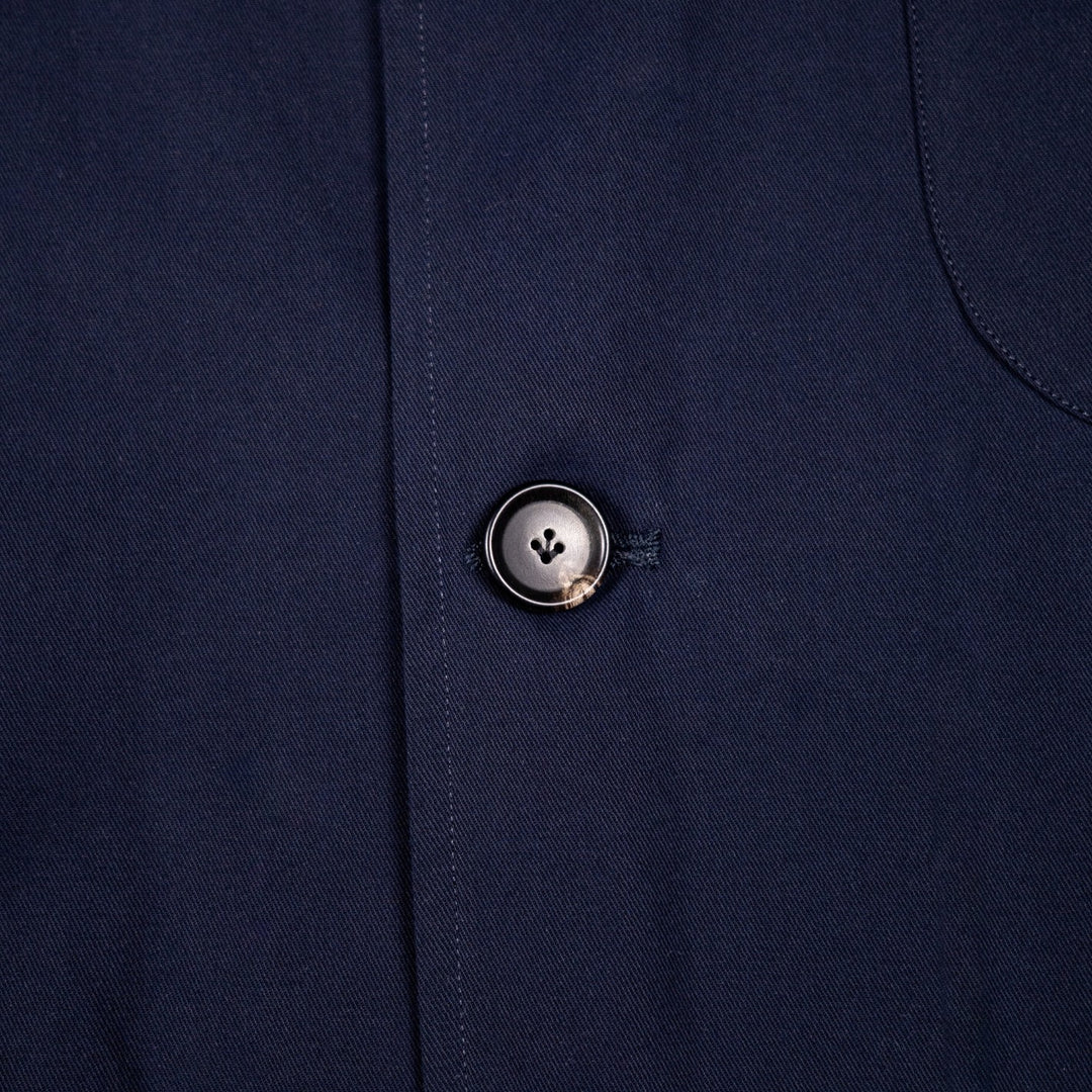 Navy Cotton Desert Jacket