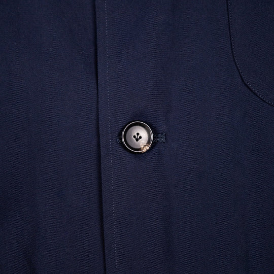 Navy Cotton Desert Jacket