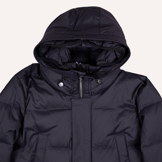 Navy Down Padded Jacket