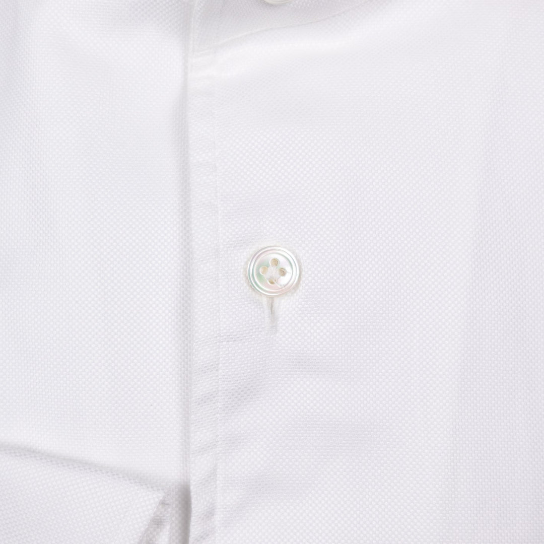 White One Piece Oxford Shirt