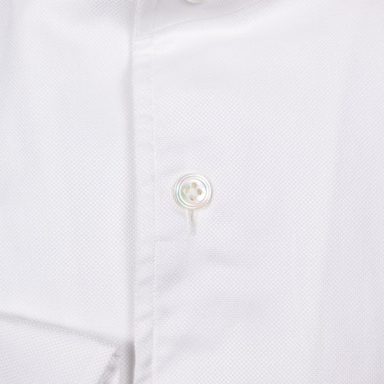 White One Piece Oxford Shirt