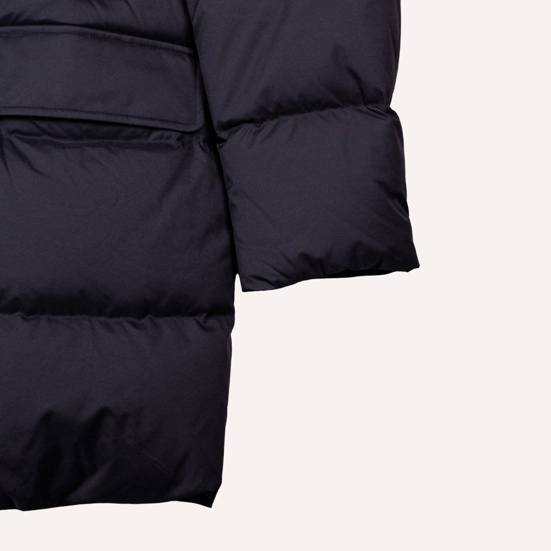 Navy Down Padded Jacket