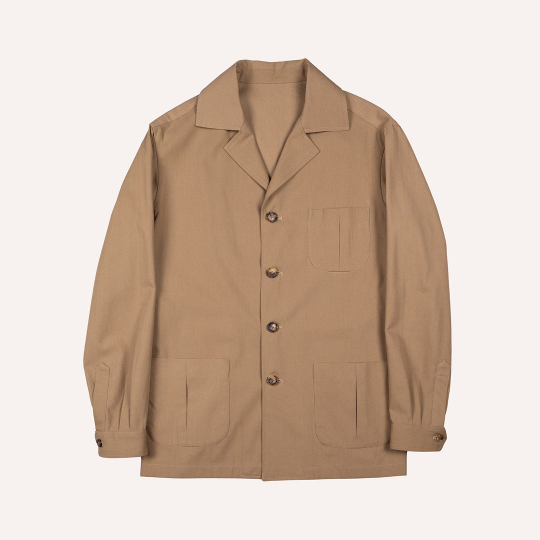 Khaki Cotton Desert Jacket