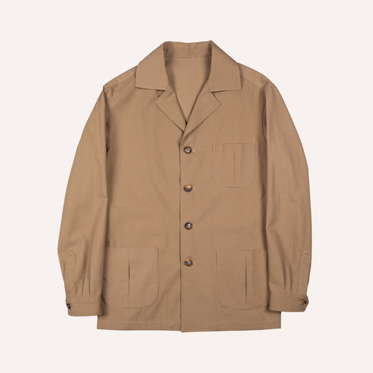 Khaki Cotton Desert Jacket