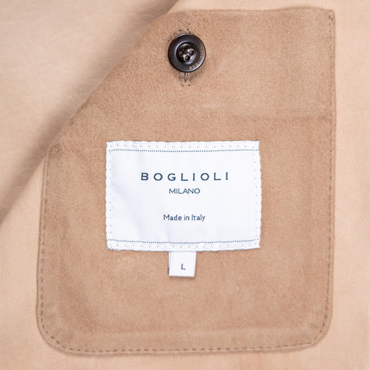 Tan Suede Safari Jacket