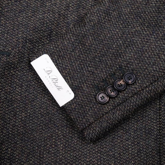 Green Russian Twill Wool Cashmere Blazer