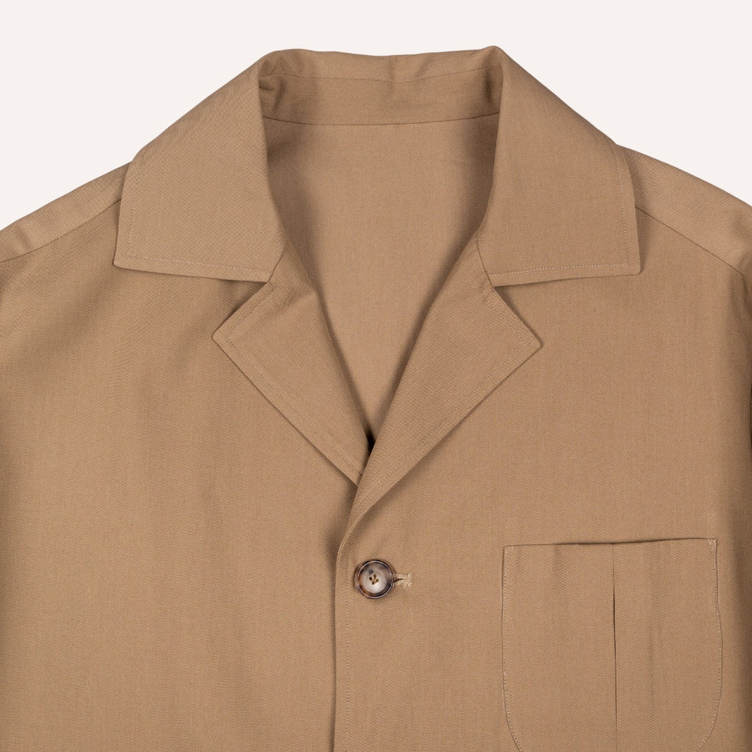 Khaki Cotton Desert Jacket
