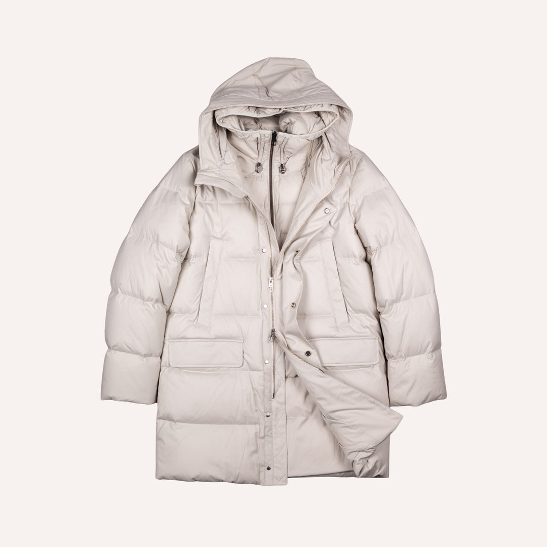 Ivory Down Padded Jacket