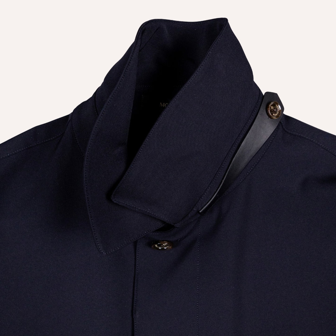 Navy Unlined Technical Car Coat