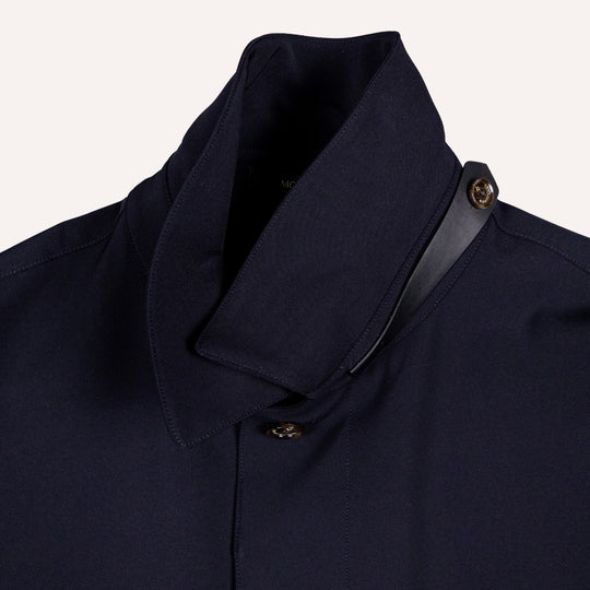 Navy Unlined Technical Car Coat