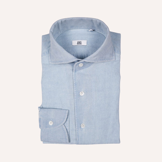 Light Blue One Piece Denim Shirt
