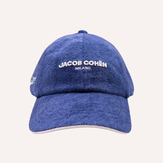 Blue Terry Beach Cap