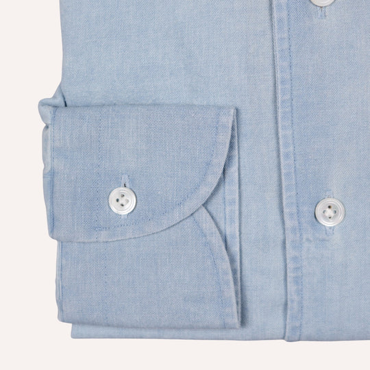 Light Blue One Piece Denim Shirt