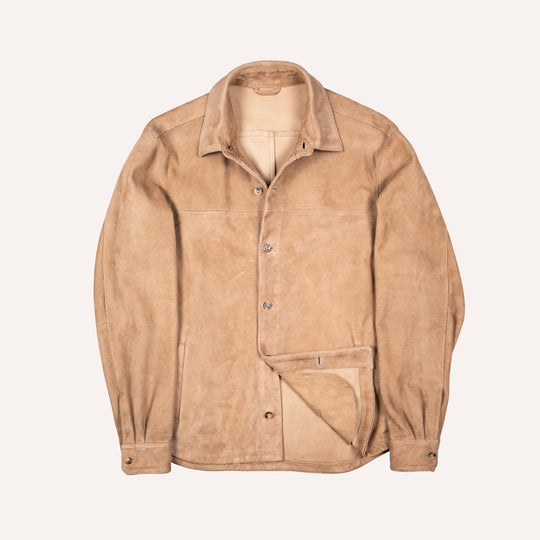 Mid Brown Suede Jacket