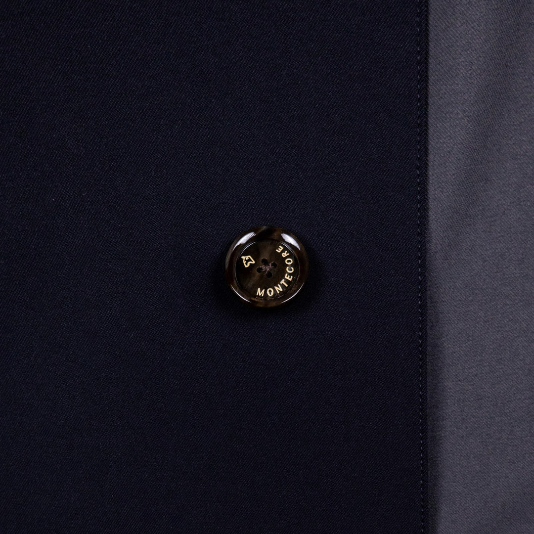 Navy Unlined Technical Car Coat