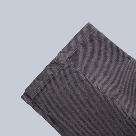Dusty Grey Cotton Corduroy Double Breasted Suit