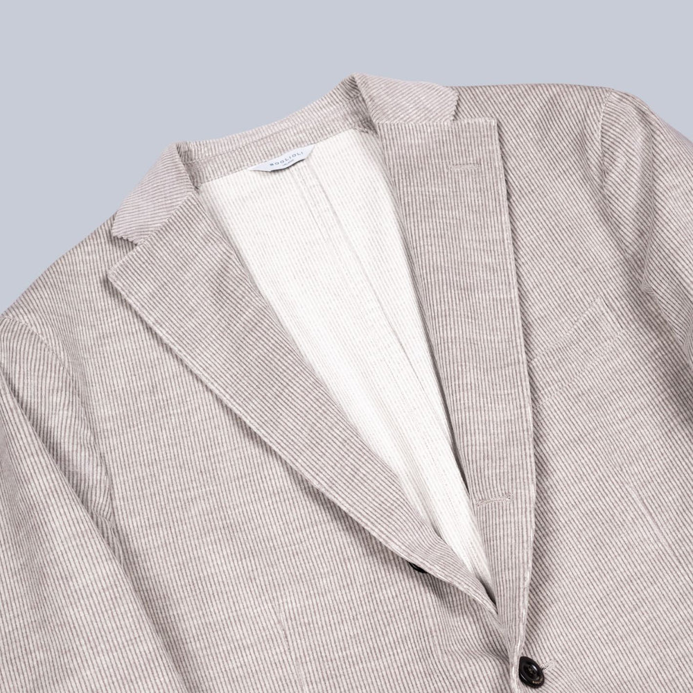 Dusty Mole Grey Corduroy Blazer