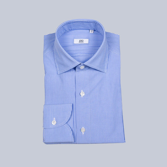 Blue on Light Blue Stripe Shirt