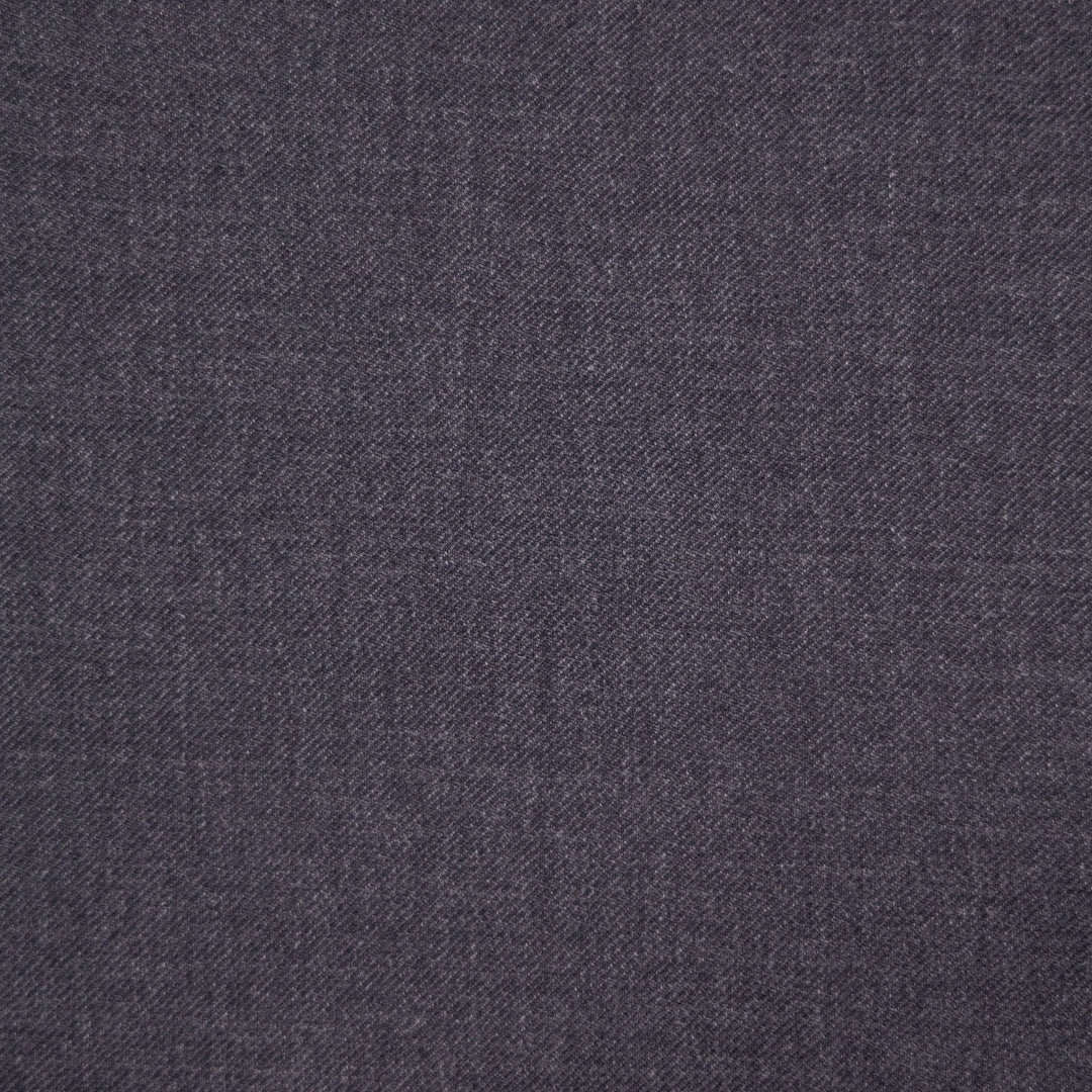 Anthracite Grey S130 Twill Wool Suit - Green Line